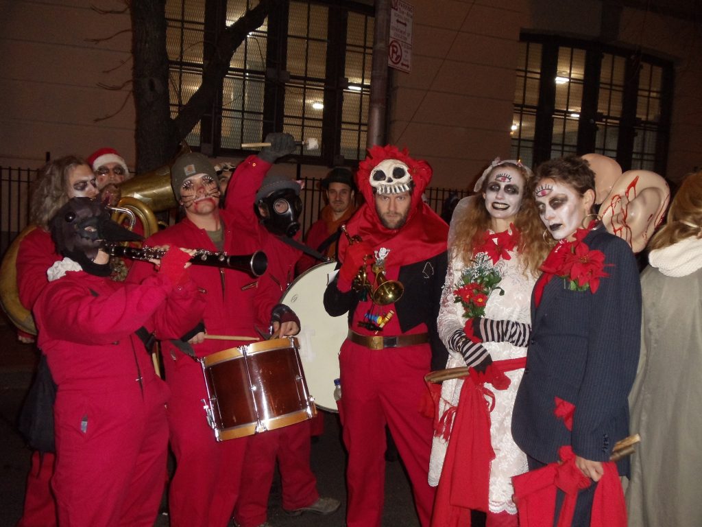 Brass Balagan at Greenwich Village Halloween Parade, 2011